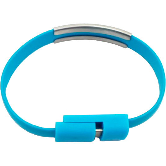 Кабель-браслет EXTRADIGITAL Micro USB - USB 0.2 м Blue (KBU1784) Тип USB - micro-USB