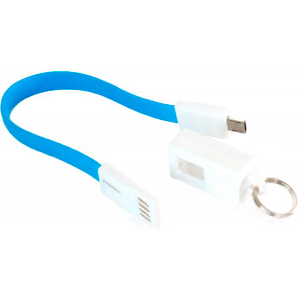 Кабель EXTRADIGITAL Micro-USB -USB 0.18 м Blue (KBU1785) Тип USB - micro-USB