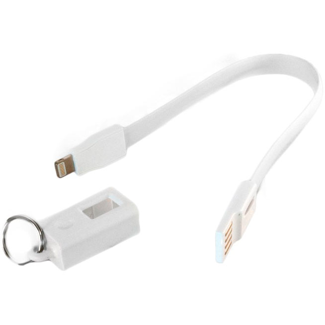 Кабель EXTRADIGITAL USB - Lightning 0.18 м White (KBU1789)