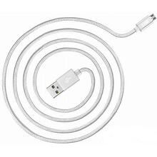 Кабель JUST Copper Micro USB Cable 0.5 м Silver (MCR-CPR05-SLVR)