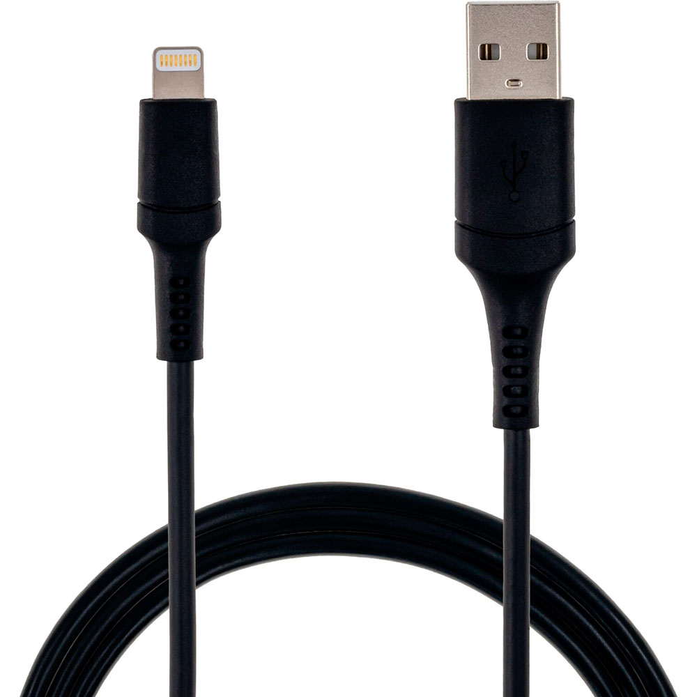 Кабель Grand-X USB - Lightning 1 м Black (TL01)