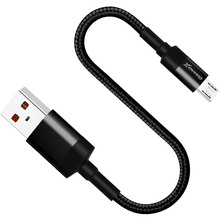 Кабель Grand-X USB - micro-USB 20 см Black (FM-20M)