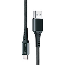 Кабель Grand-X USB-USB Type-C 1.2 Black (FC-12B)