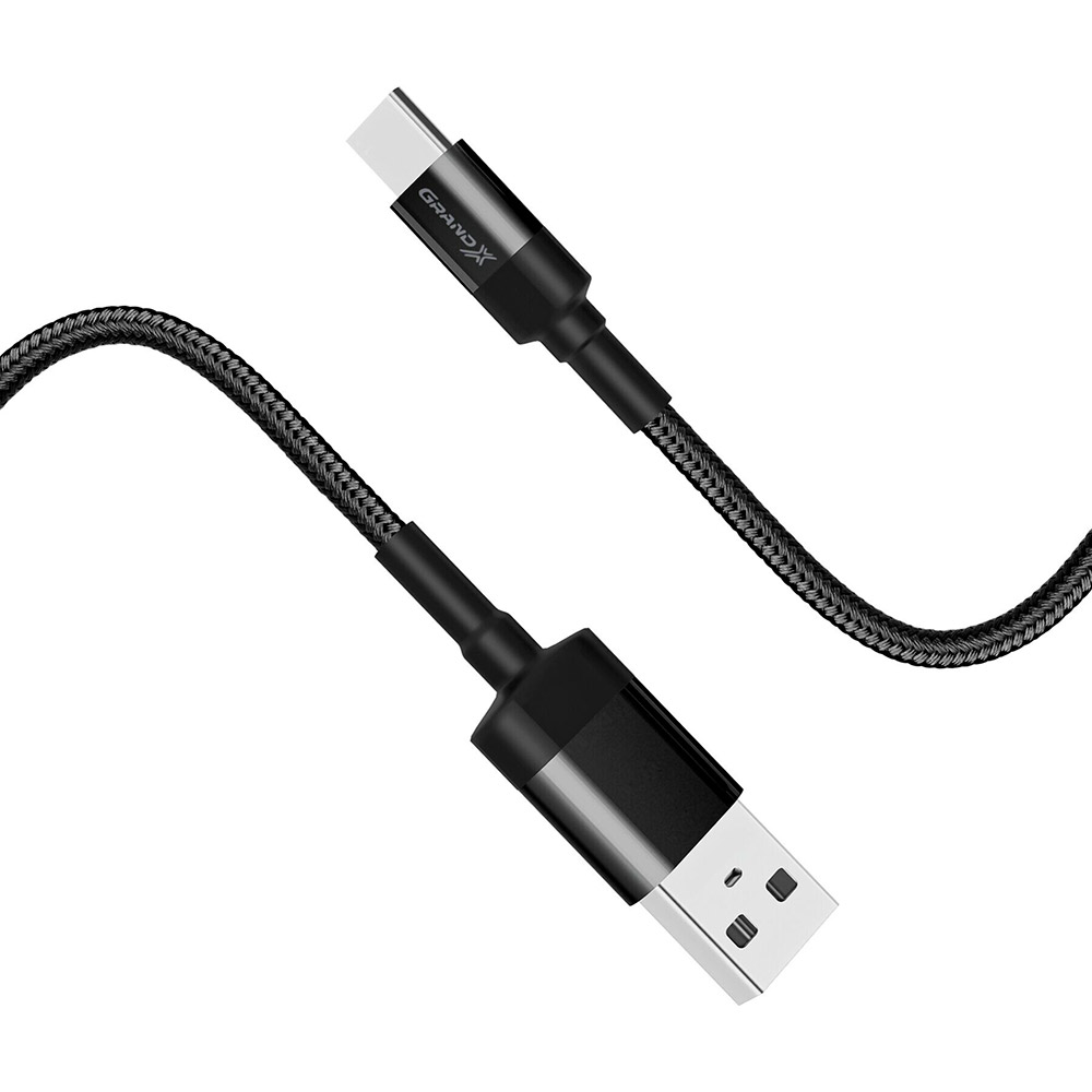 Кабель Grand-X USB-USB Type-C 1 м Black (6562741)