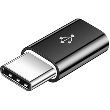 Адаптер XOKO AC-014 micro-USB / Type-C Black (XK-AC014-BK)