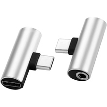 Адаптер XoKo USB Type-C — AUX mini-jack 3.5 мм Silver (AC-205-SLV)