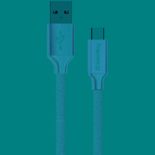 Кабель COLORWAY USB Type-C 2.1 А 1м mint (CW-CBUC003-MT)