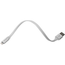 Кабель COLORWAY USB - Lightning 25см white (CW-CBUM-LM25W)