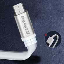 Кабель COLORWAY USB - microUSB 25см white (CW-CBUM-MUM25W)