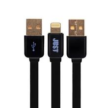 Кабель JUST Rainbow Lightning USB Cable 1.2 м Black (LGTNG-RNBW-BLCK)