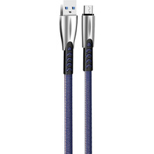 Кабель COLORWAY USB - MicroUSB 1м Blue (CW-CBUM011-BL)