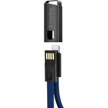 Кабель COLORWAY USB - Lightning (брелок) 22см Blue (CW-CBUL021-BL)