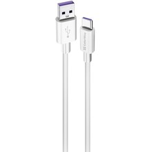 Кабель COLORWAY USB - Type-C (FastCharge) 1м White (CW-CBUC019-WH)