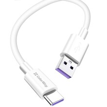 Кабель COLORWAY USB - Type-C (FastCharge) 1м White (CW-CBUC019-WH)