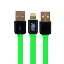 Кабель JUST Rainbow Lightning USB Cable 1.2 м Green (LGTNG-RNBW-GRN)