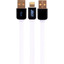 Кабель JUST Rainbow Lightning USB Cable 1.2 м White (LGTNG-RNBW-WHT)