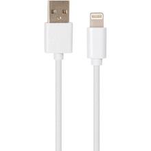 Кабель VINGA USB 2.0 AM - Lightning 1.0 м PVC White (U0311034)