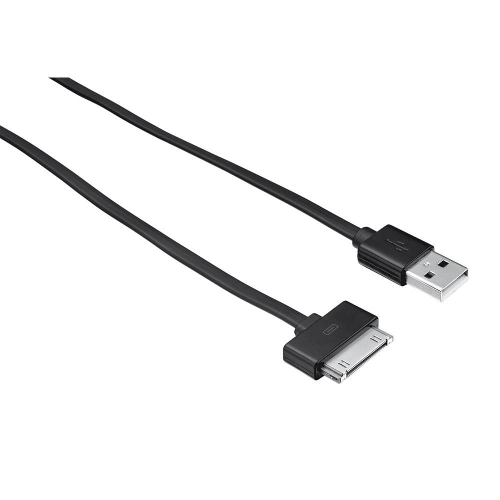 Кабель TRUST URBAN Flat Cable Apple 30-pin 1m