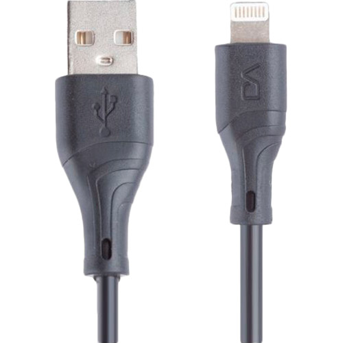 

Кабель MARVO DT0072A BK 2.4A Lightning 1 м Black (DT0072A.BK), DT0072A BK 2.4A Lightning 1м black