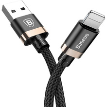 Кабель BASEUS Golden Belt USB - Lightning 1 м Black/Gold (23469)