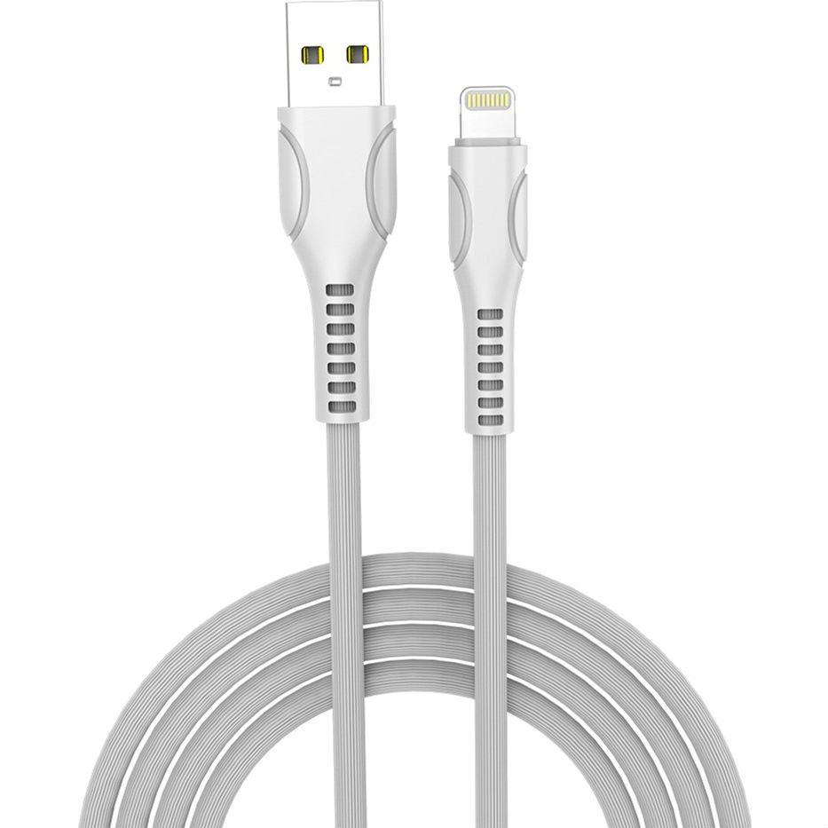 

Кабель COLORWAY USB Apple Lightning 2.4 А 1 м White (CW-CBUL027-WH), USB Apple Lightning 2.4А 1м White (CW-CBUL027-WH)