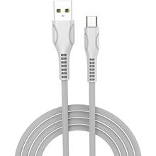 Кабель COLORWAY USB MicroUSB 2.4 А 1 м White (CW-CBUM028-WH)