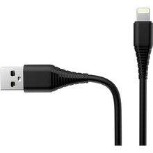 Кабель COLORWAY USB Apple Lightning 2.4 А 1 м Black (CW-CBUL024-BK)