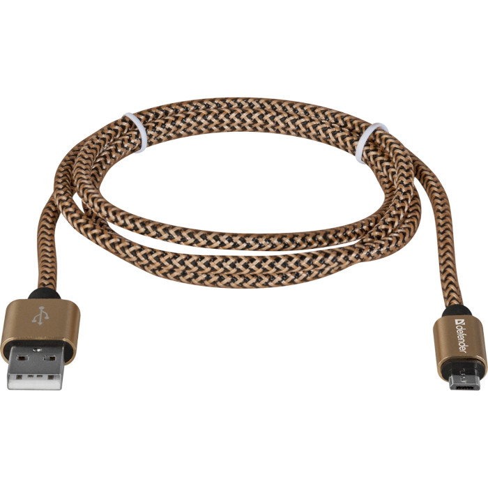 DEFENDER USB08-03T USB(AM)-MicroBM 1.0m gold (87800)