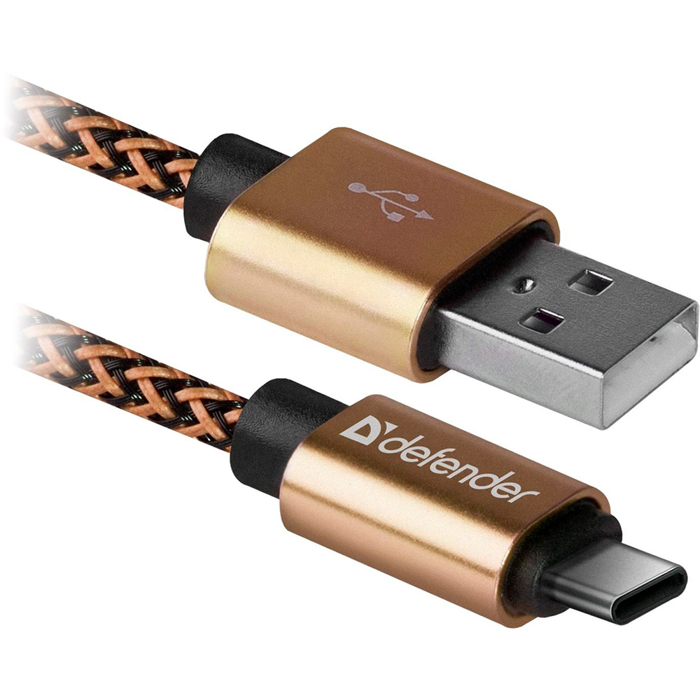 Кабель DEFENDER (87812) USB09-03T PRO Gold (218899) Тип USB - micro-USB