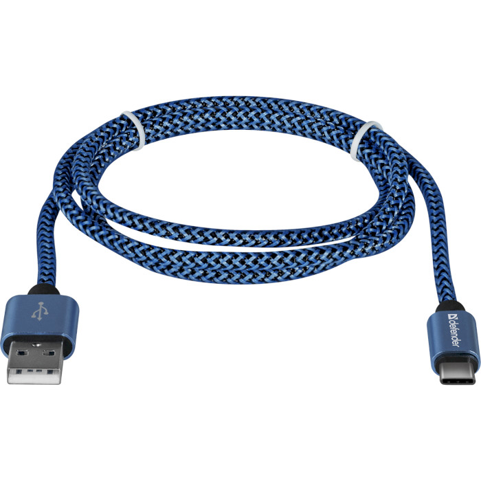 Кабель DEFENDER USB09-03T PRO USB(AM)-C Type 1m blue (87817)