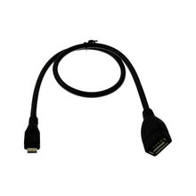 Кабель DROBAK USB 2.0 OTG AF–Micro USB Тип B 0,5 м