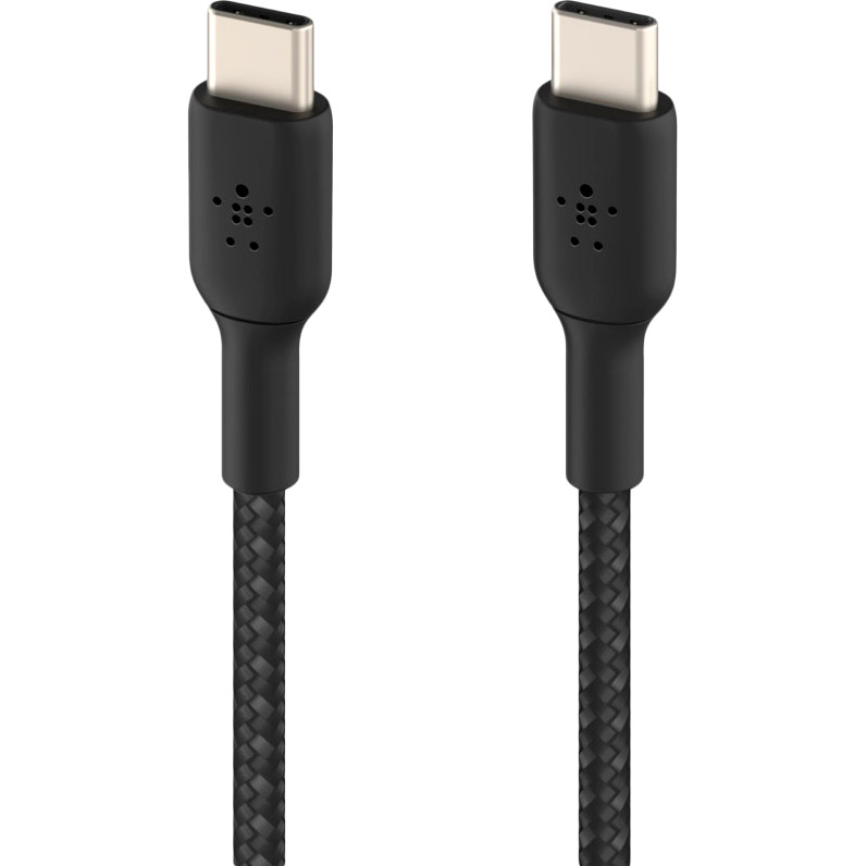 Кабель BELKIN Braided USB Type-C - USB Type-C 1 м Black (CAB004BT1MBK)