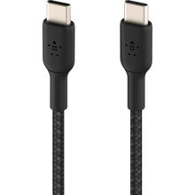 Кабель BELKIN Braided USB Type-C - USB Type-C 1 м Black (CAB004BT1MBK)