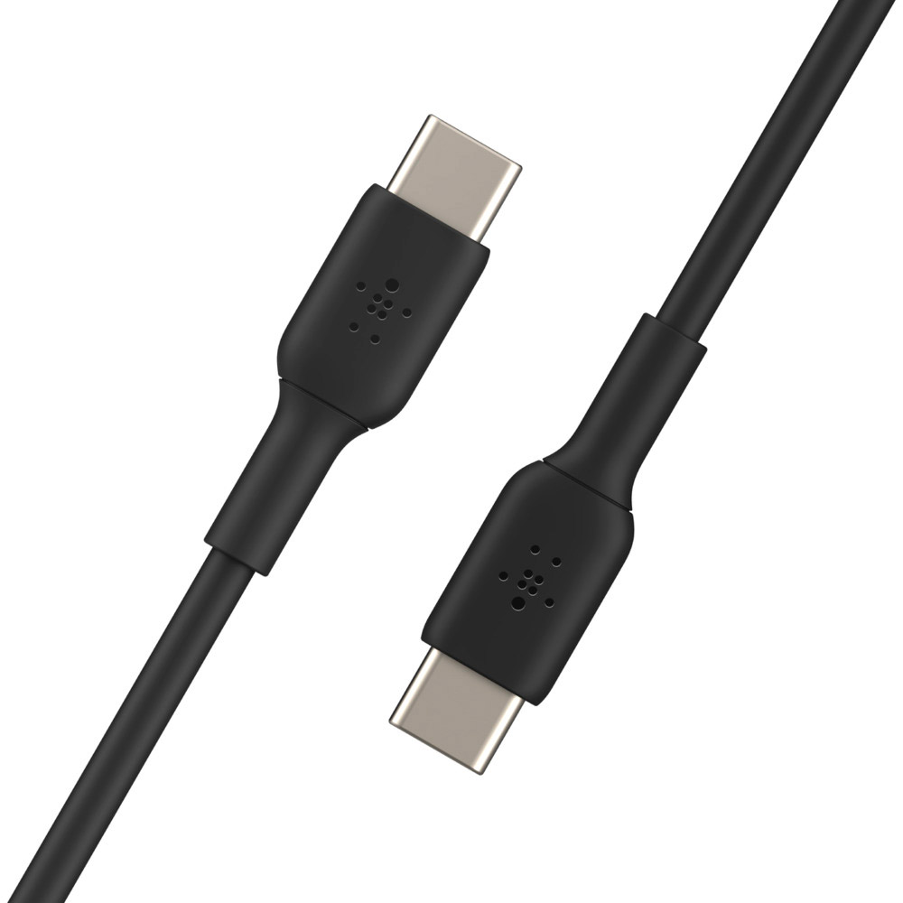 Кабель BELKIN USB Type-C - USB Type-C PVC 1 м Black (CAB003BT1MBK) Тип USB Type-С - USB Type-С