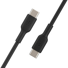 Кабель BELKIN USB Type-C - USB Type-C PVC 1 м Black (CAB003BT1MBK)