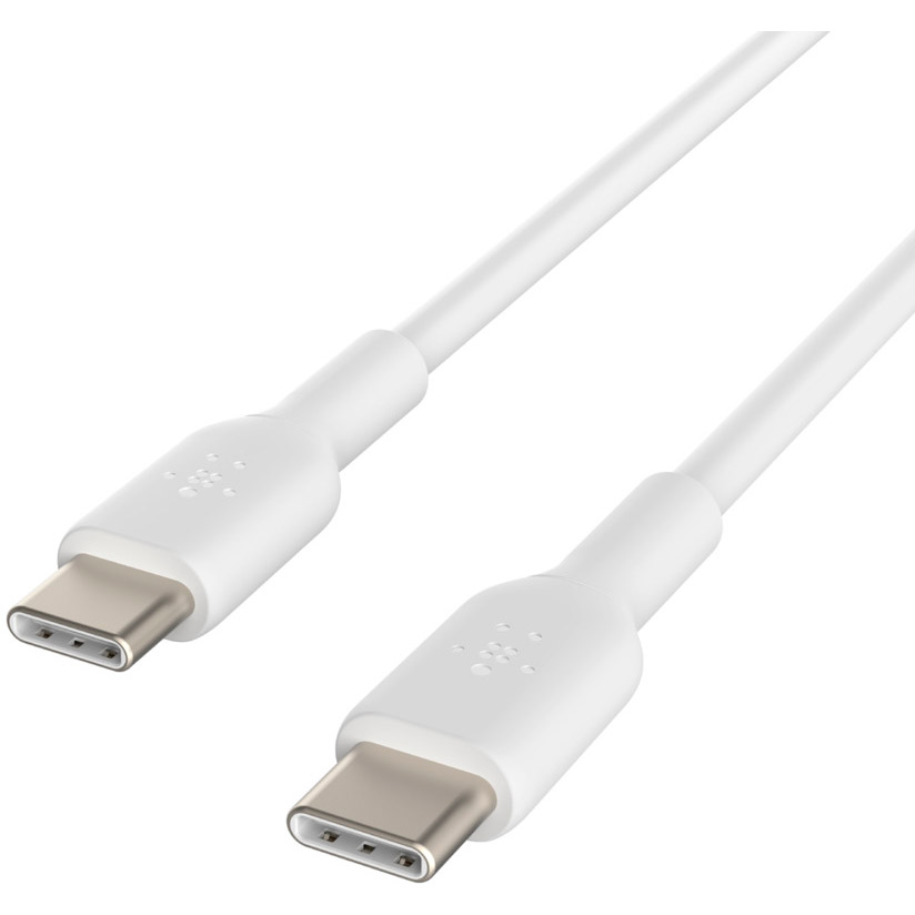 Кабель BELKIN USB Type-C - USB Type-C PVC 1 м White (CAB003BT1MWH) Подсветка False