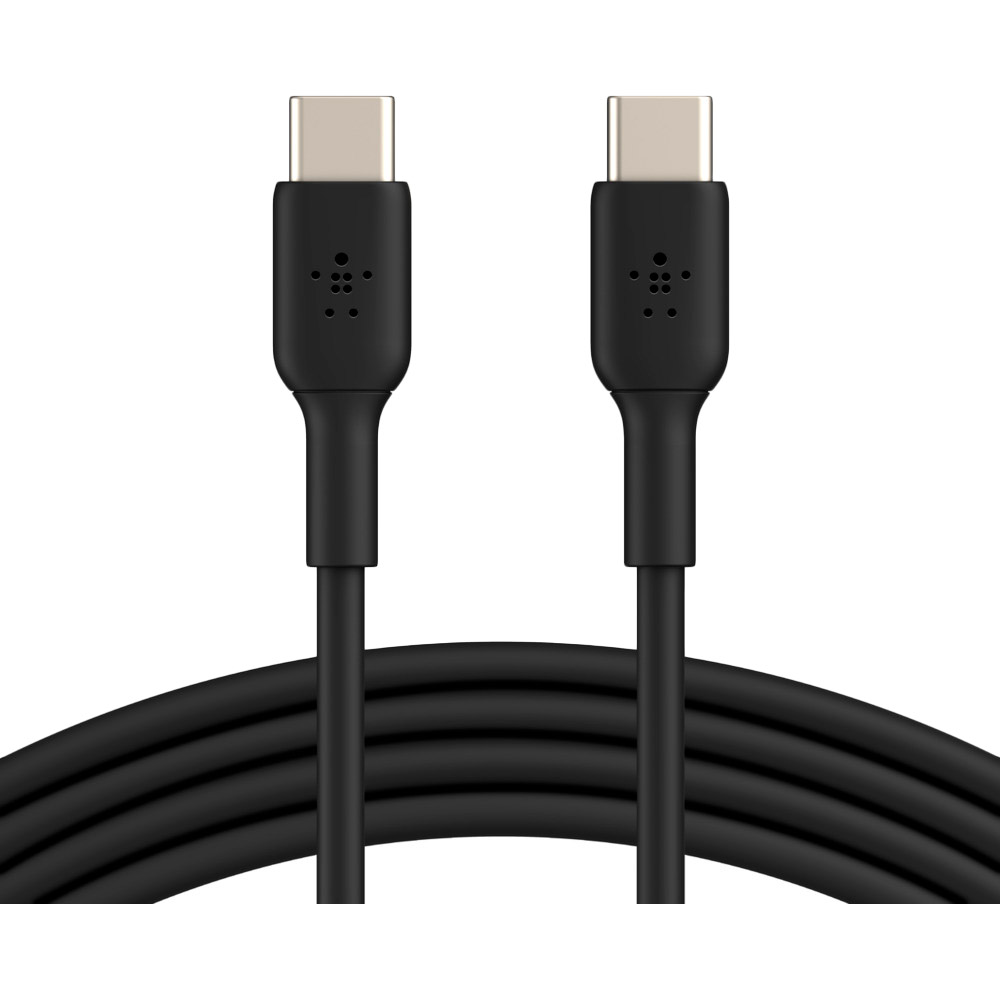 

Кабель BELKIN USB Type-C - USB Type-C PVC 2 Black (CAB003BT2MBK), USB-С - USB-С, PVC, 2m, black