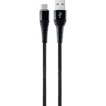 Кабель GELIUS Pro Fast Speed 2 USB - USB Type-C 1 м Black (GP-UC05c)