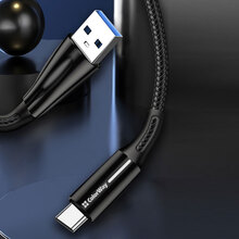 Кабель COLORWAY USB/Type-C 1 м Black (CW-CBUC035-BK)
