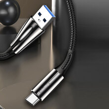 Кабель COLORWAY USB/Type-C 1 м Black (CW-CBUC035-BK)