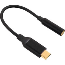 Перехідник HAMA USB-C to jack 3.5 мм Black (122338)