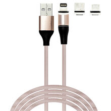 Кабель XOKO SC-400 Magneto Liquid Silicone Rose Gold 1 м (SC-400MGNT-RS)