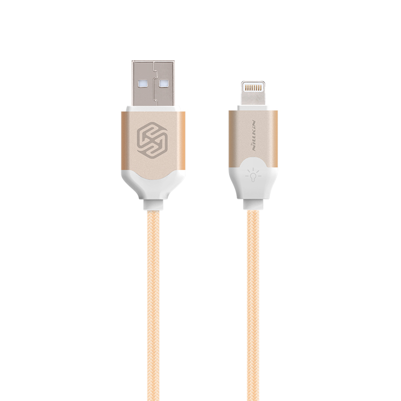 Кабель NILLKIN Aurora USB - Lightning 1м (Gold)