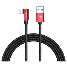 Кабель T-PHOX Champion T-M804 Micro for Gaming - 3A - 1.2m (T-L801(2) black)