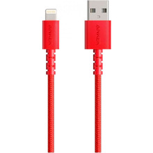 Кабель ANKER Powerline Select+ USB -  Lightning 0.9 м Red (A8012H91)