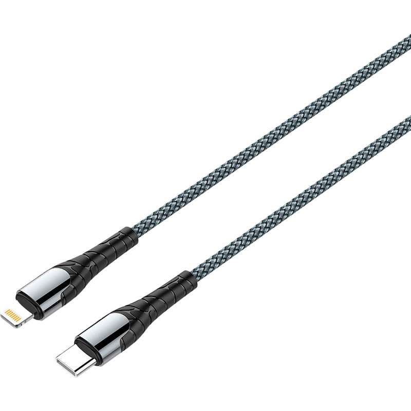 Акція на Кабель COLORWAY USB Type-C - Lightning 2 м Grey (CW-CBPDCL036-GR) від Foxtrot