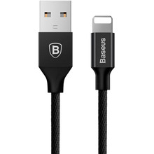 Кабель BASEUS Yiven USB - Lightning 2.0 A 1.2 m Black (20790)