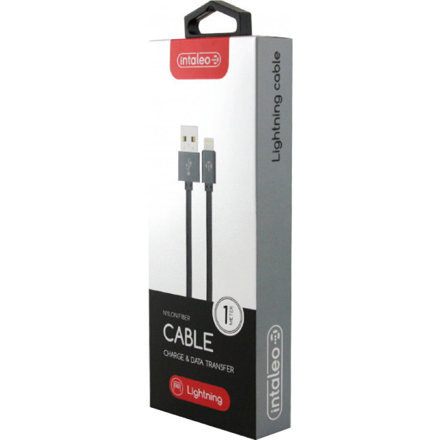 Кабель INTALEO CBGNYL1 Lightning 1 м (1283126510656) Тип USB - Lightning