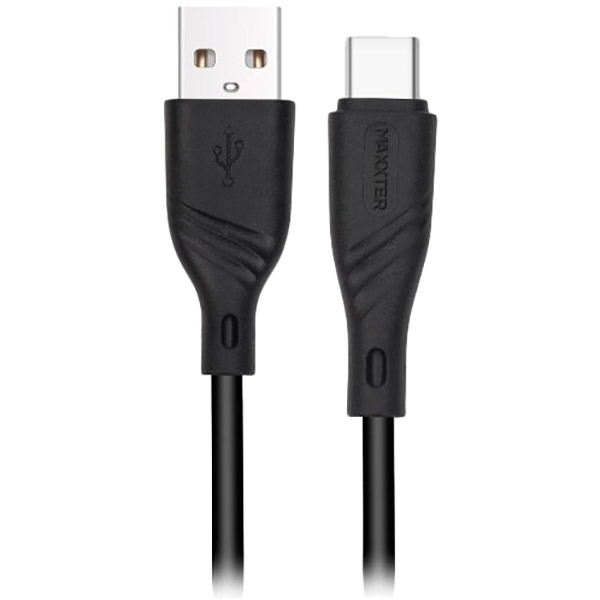 Кабель MAXXTER USB - USB Type-C 1 м Black (UB-C-USB-02-1m)