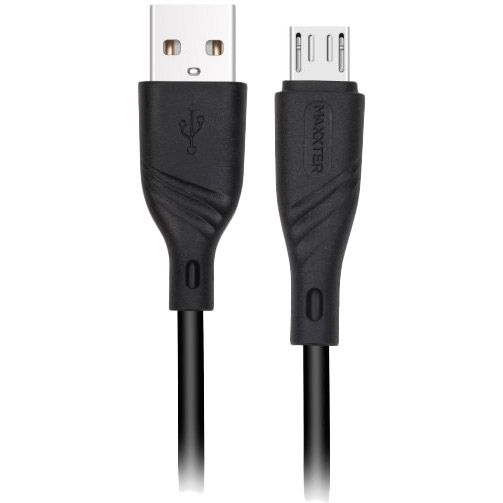 

Кабель MAXXTER USB - micro-USB 1 м Black (UB-M-USB-02-1m), UB-M-USB-02-1m